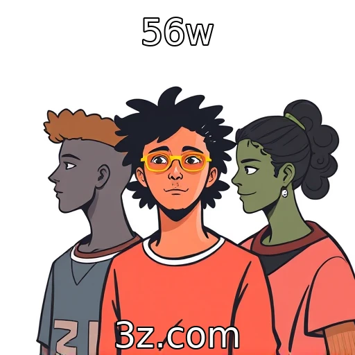 Estudo sobre a diversidade na criação de personagens - 56w