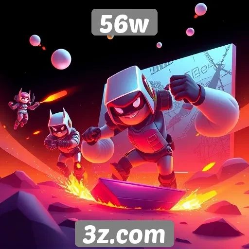 Nova plataforma de jogos 56w atrai a atenção dos gamers