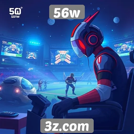 Como o 56w se destaca na indústria de jogos